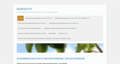 Desktop Screenshot of oulunautot.com